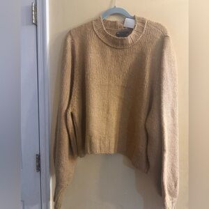 ASOS DESIGN knit wide sleeve sweater, size 14